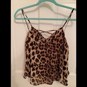 cute cheetah tank top